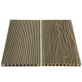 Doppelseitige genutete Mischfarbe Composite Timber Flooring